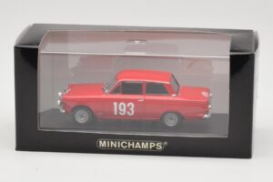 Ford Cortina Mk I #193 Rally Monte Carlo 1963 Minichamps 1:43 400638293 Metalas - nuotrauka 4 iš 4