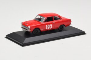 Ford Cortina Mk I #193 Rally Monte Carlo 1963 Prototype Minichamps 1:43 400638293-P1 Metalas - nuotrauka 2 iš 4
