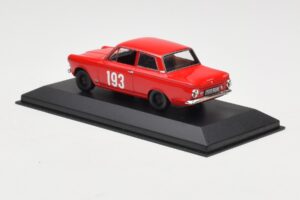 Ford Cortina Mk I #193 Rally Monte Carlo 1963 Prototype Minichamps 1:43 400638293-P1 Metalas - nuotrauka 3 iš 4