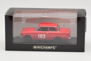 Ford Cortina Mk I #193 Rally Monte Carlo 1963 Prototype Minichamps 1:43 400638293-P1 Metalas - nuotrauka 4 iš 4