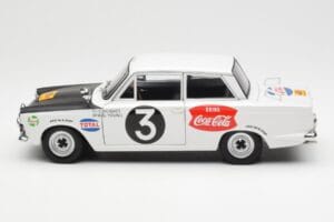 Ford Cortina Mk1 #3 P. Hughes / B. Young African Safari Rally 1964 AUTOart 1:18 86428 Metalas - nuotrauka 4 iš 8