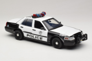 Ford Crown Victoria Police Interceptor The Hangover Movie Greenlight 1:18 12911 Metalas - nuotrauka 4 iš 6