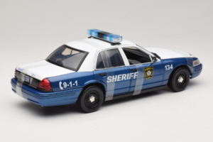 Ford Crown Victoria Police Interceptor The Walking Dead Greenlight 1:18 12957 Metalas - nuotrauka 2 iš 6
