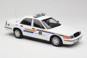 Ford Crown Victoria RCMP Police Car AUTOart 1:18 72706 Metalas - nuotrauka 6 iš 8