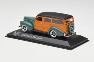 Ford Deluxe Woody Forest Žalias Minichamps 1:43 FORD20002 Metalas - nuotrauka 3 iš 4