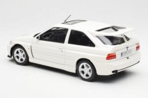 Ford Escort RS Cosworth Baltas Norev 1:18 182776 Metalas - nuotrauka 5 iš 6