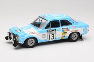 Ford Escort RS1600 #13 T. Makinen RAC Rally Winner 1973 Minichamps 1:18 100738113 Metalas