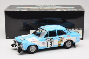 Ford Escort RS1600 #13 T. Makinen RAC Rally Winner 1973 Minichamps 1:18 100738113 Metalas - nuotrauka 8 iš 8