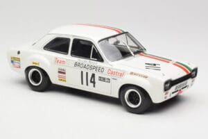 Ford Escort RS1600 #114 J. Fitzpatrick Team Broadspeed Castrol Race of Champions 1971 Minichamps 1:18 100718114 Metalas - nuotrauka 6 iš 8
