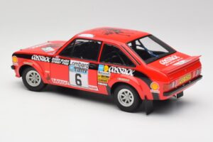 Ford Escort II RS1800 #6 R. Clark / J. Pegg RAC Rally Winner 1976 Minichamps 1:18 100768406 Metalas - nuotrauka 7 iš 8