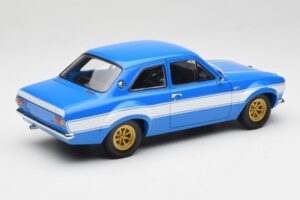Ford Escort Mk1 RS 1600 Mėlynas Baltas Juostos Minichamps 1:18 100688102 Metalas - nuotrauka 3 iš 8