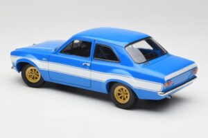 Ford Escort Mk1 RS 1600 Mėlynas Baltas Juostos Minichamps 1:18 100688102 Metalas - nuotrauka 7 iš 8