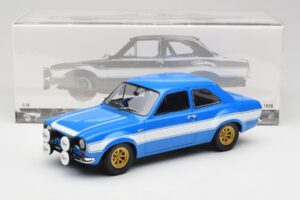 Ford Escort Mk1 RS 1600 Mėlynas Baltas Juostos Minichamps 1:18 100688102 Metalas - nuotrauka 8 iš 8