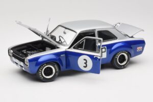 Ford Escort Mk1 Twin Cam #3 ADAC 500 km Nurburgring ETCC 1968 Minichamps 1:18 100688193 Metalas - nuotrauka 2 iš 8