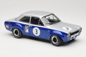 Ford Escort Mk1 Twin Cam #3 ADAC 500 km Nurburgring ETCC 1968 Minichamps 1:18 100688193 Metalas - nuotrauka 6 iš 8