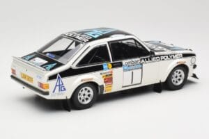 Ford Escort Mk2 RS 1800 #1 T. Mäkinen / H. Liddon Allied Polymer Group Winners Lombard RAC Rally 1975 Minichamps 1:18 1557587 - nuotrauka 2 iš 6