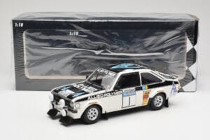Ford Escort Mk2 RS 1800 #1 T. Mäkinen / H. Liddon Allied Polymer Group Winners Lombard RAC Rally 1975 Minichamps 1:18 1557587 - nuotrauka 6 iš 6