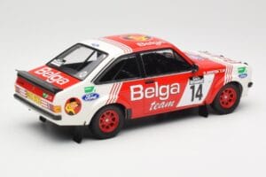 Ford Escort Mk2 RS 1800 #14 Droogmans / Joosten Belga 3rd Place Lotto Haspengouw Rally 1983 Minichamps 1:18 155838714 Metalas - nuotrauka 2 iš 6