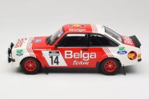 Ford Escort Mk2 RS 1800 #14 Droogmans / Joosten Belga 3rd Place Lotto Haspengouw Rally 1983 Minichamps 1:18 155838714 Metalas - nuotrauka 3 iš 6