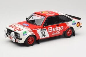 Ford Escort Mk2 RS 1800 #14 Droogmans / Joosten Belga 3rd Place Lotto Haspengouw Rally 1983 Minichamps 1:18 155838714 Metalas