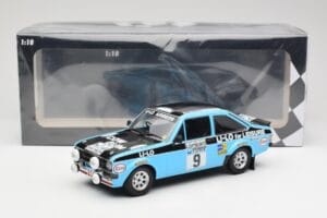 Ford Escort Mk2 RS 1800 #9 R. Clark / S. Wilson Li-Lo Equipe Esso Lombard RAC Rally 1978 Minichamps 1:18 155788709 Metalas - nuotrauka 6 iš 6