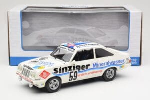 Ford Escort Mk2 RS2000 #59 H. Heyer / A. Hahne / K. Ludwig 24 Hours Nürburgring 1982 MCG 1:18 MCG18438R Metalas - nuotrauka 6 iš 6