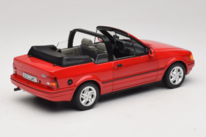 Ford Escort Mk4 XR3i Kabrioletas Flamenco Red Otto 1:18 OT1254 Derva - nuotrauka 2 iš 6