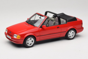 Ford Escort Mk4 XR3i Kabrioletas Flamenco Red Otto 1:18 OT1254 Derva