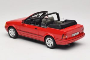 Ford Escort Mk4 XR3i Kabrioletas Flamenco Red Otto 1:18 OT1254 Derva - nuotrauka 5 iš 6