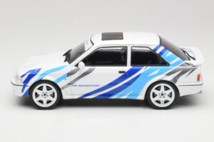 Ford Escort Mk4 RS Turbo S2 Baltas Su Dekoracija MCG 1:18 MCG18547R Metalas - nuotrauka 3 iš 6