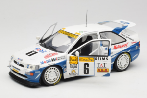 Ford Escort RS Cosworth Mobil 1 #6 F. Delecour / D. Grataloup Rally Monte Carlo Winner 1994 UT Models 1:18 180948106 Metalas - nuotrauka 2 iš 8