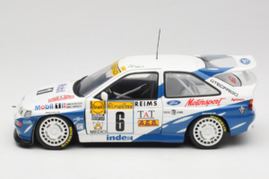 Ford Escort RS Cosworth Mobil 1 #6 F. Delecour / D. Grataloup Rally Monte Carlo Winner 1994 UT Models 1:18 180948106 Metalas - nuotrauka 4 iš 8