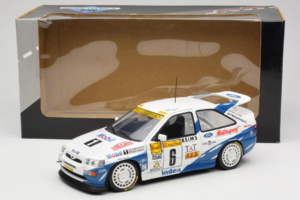 Ford Escort RS Cosworth Mobil 1 #6 F. Delecour / D. Grataloup Rally Monte Carlo Winner 1994 UT Models 1:18 180948106 Metalas - nuotrauka 8 iš 8