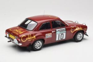 Ford Escort RS 1600 Mk1 #10 H. Mikkola / J. Davenport RAC Rally 1974 IXO 1:18 18RMC047C Metalas - nuotrauka 2 iš 6