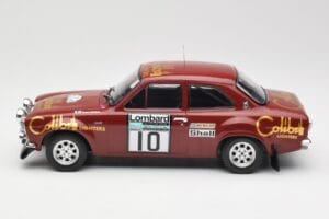 Ford Escort RS 1600 Mk1 #10 H. Mikkola / J. Davenport RAC Rally 1974 IXO 1:18 18RMC047C Metalas - nuotrauka 3 iš 6