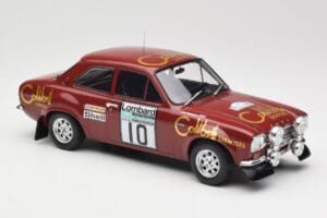 Ford Escort RS 1600 Mk1 #10 H. Mikkola / J. Davenport RAC Rally 1974 IXO 1:18 18RMC047C Metalas - nuotrauka 4 iš 6