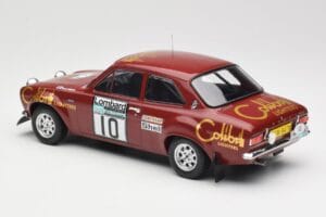 Ford Escort RS 1600 Mk1 #10 H. Mikkola / J. Davenport RAC Rally 1974 IXO 1:18 18RMC047C Metalas - nuotrauka 5 iš 6