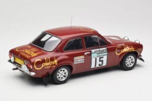 Ford Escort RS 1600 Mk1 #15 M. Alen / I. Kivimäki RAC Rally 1974 IXO 1:18 18RMC047B Metalas - nuotrauka 2 iš 6