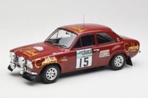 Ford Escort RS 1600 Mk1 #15 M. Alen / I. Kivimäki RAC Rally 1974 IXO 1:18 18RMC047B Metalas
