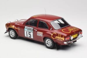 Ford Escort RS 1600 Mk1 #15 M. Alen / I. Kivimäki RAC Rally 1974 IXO 1:18 18RMC047B Metalas - nuotrauka 5 iš 6