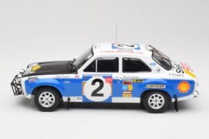 Ford Escort RS 1600 Mk1 #2 R. Clark / J. Porter Safari Rally 1973 IXO 1:18 18RMC075A Metalas - nuotrauka 3 iš 6