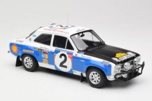 Ford Escort RS 1600 Mk1 #2 R. Clark / J. Porter Safari Rally 1973 IXO 1:18 18RMC075A Metalas - nuotrauka 4 iš 6