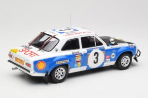 Ford Escort RS 1600 Mk1 #3 V. Preston Jr. / B. Smith Safari Rally 1973 IXO 1:18 18RMC075B Metalas - nuotrauka 2 iš 6