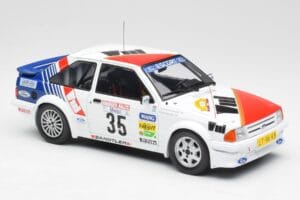 Ford Escort RS Turbo #35 AcD STH Hunsruck Rally 1985 MCG 1:18 MCG18422 Metalas - nuotrauka 4 iš 6