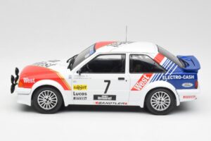 Ford Escort RS Turbo #7 Lotto Haspengouw Rally 1985 MCG 1:18 MCG18421 Metalas - nuotrauka 3 iš 6