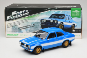 Ford Escort RS2000 Mk I Fast & Furious Movie Car GreenLight 1:18 19022 Metalas - nuotrauka 6 iš 6