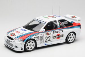 Ford Escort WRC Martini Racing #22 A. Medeghini / B. Medeghini Rally San Remo 1998 IXO 1:18 18RMC171B Metalas