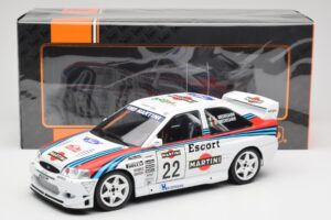 Ford Escort WRC Martini Racing #22 A. Medeghini / B. Medeghini Rally San Remo 1998 IXO 1:18 18RMC171B Metalas - nuotrauka 6 iš 6