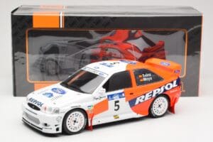 Ford Escort WRC #5 C. Sainz / L. Moya Winner Acropolis Rally 1997 IXO 1:18 18RMC172A Metalas - nuotrauka 6 iš 6
