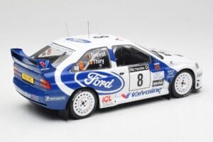 Ford Escort WRC #8 B. Thiry / S. Prevot RAC Rally 1998 IXO 1:18 18RMC170B Metalas - nuotrauka 2 iš 6